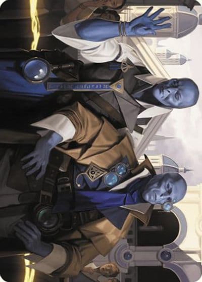Hotshot Investigators Art Card Art Series: Murders at Karlov Manor Magic card