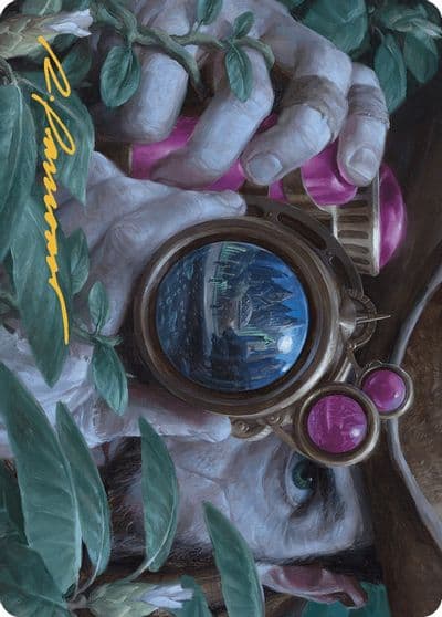 Undergrowth Recon Art Card Gold Stamped Signature Art Series: Murders at Karlov Manor Magic card