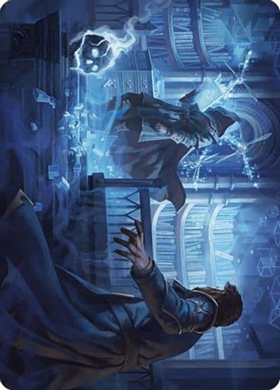 Intrude on the Mind Art Card Art Series: Murders at Karlov Manor Magic card