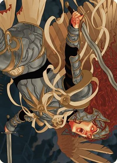 Aurelia the Law Above Art Card 41 49 Art Series: Murders at Karlov Manor Magic card