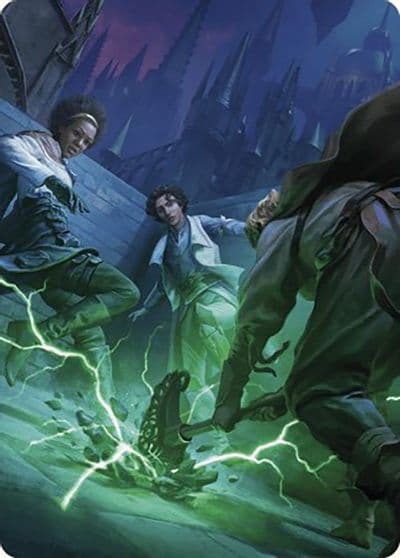 Fanatical Strength Art Card Art Series: Murders at Karlov Manor Magic card