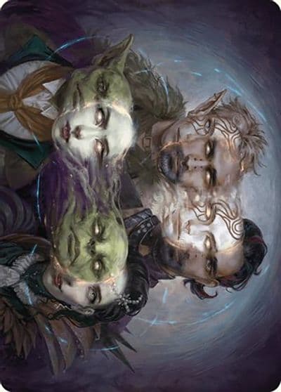 Illicit Masquerade Art Card Art Series: Murders at Karlov Manor Magic card