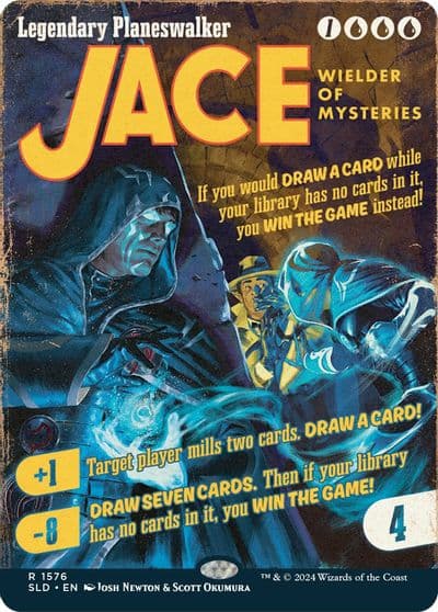 Jace Wielder of Mysteries Secret Lair Drop Series Magic card