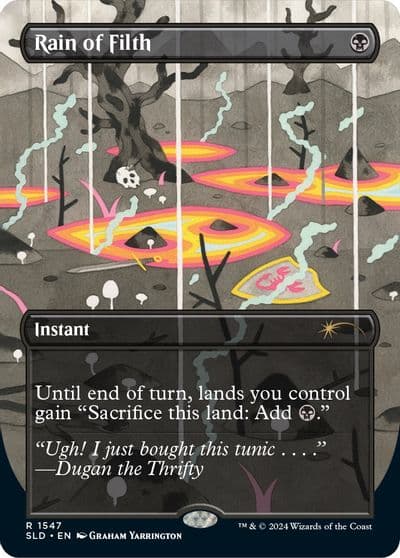 Rain of Filth Secret Lair Drop Series Magic card