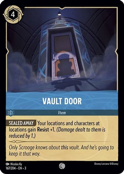 Vault Door Into the Inklands Lorcana card