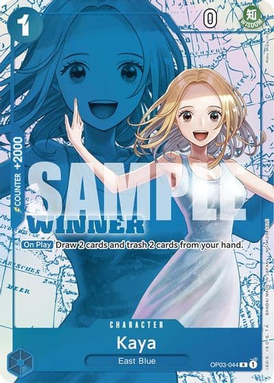 Kaya Winner Pack Vol 6 One Piece Promotion Cards One Piece card