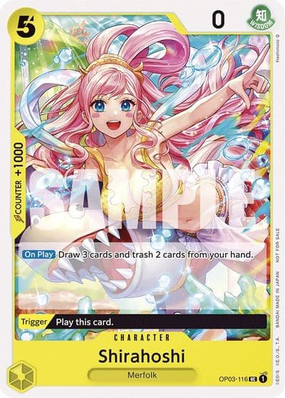 Shirahoshi Tournament Pack Vol 6 One Piece Promotion Cards One Piece card