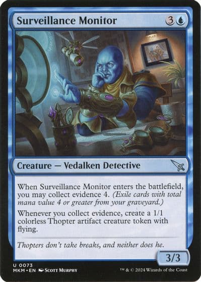 Surveillance Monitor b Murders at Karlov Manor Magic card