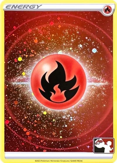 Fire Energy (Prize Pack Series 3) (Cosmos Holo) Prize Pack Series Cards Pokemon card