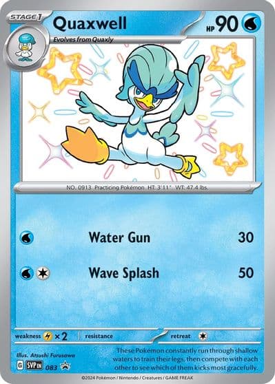 Quaxwell - 083 SV: Scarlet & Violet Promo Cards Pokemon card