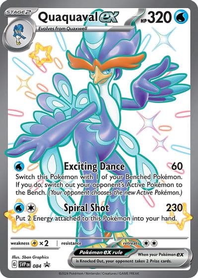 Quaquaval ex - 084 SV: Scarlet & Violet Promo Cards Pokemon card