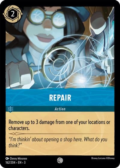 Repair Into the Inklands Lorcana card