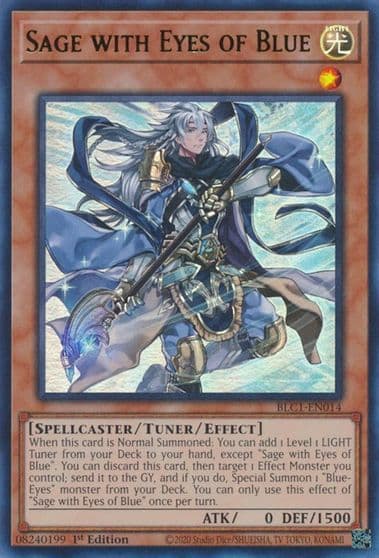 Sage with Eyes of Blue Battles of Legend: Chapter 1 Yu-Gi-Oh! card