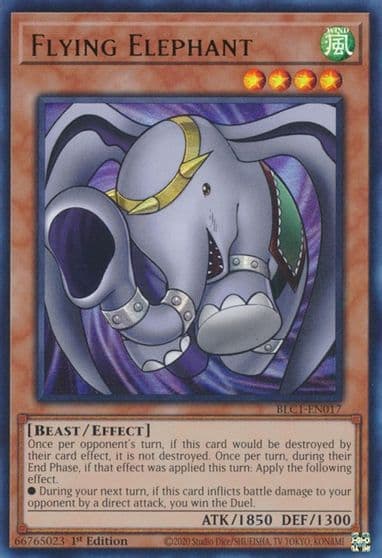 Flying Elephant Battles of Legend: Chapter 1 Yu-Gi-Oh! card