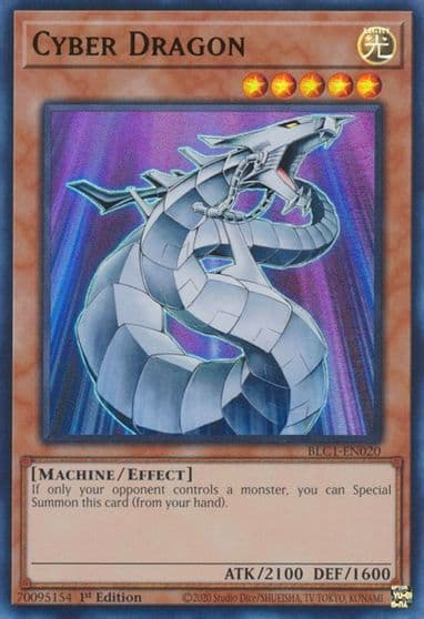Cyber Dragon Battles of Legend: Chapter 1 Yu-Gi-Oh! card