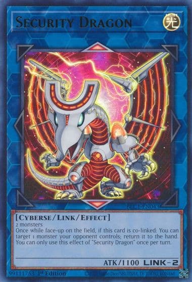 Security Dragon Battles of Legend: Chapter 1 Yu-Gi-Oh! card