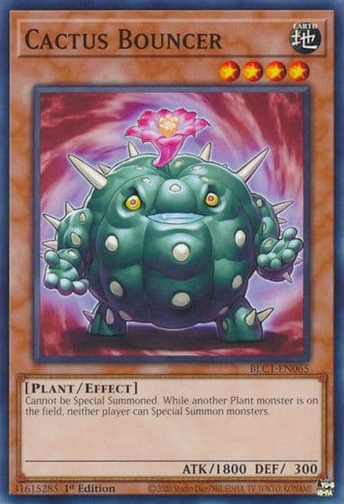 Cactus Bouncer Battles of Legend: Chapter 1 Yu-Gi-Oh! card
