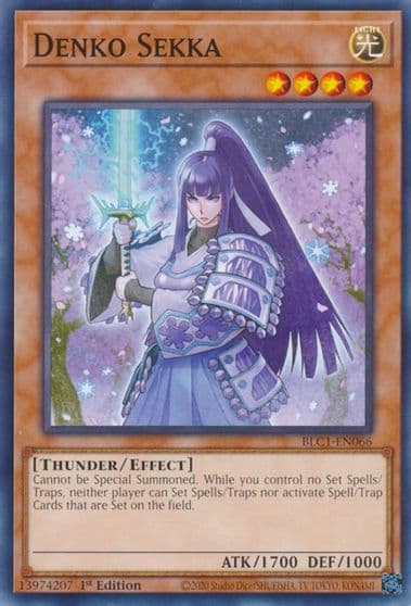 denko sekka Battles of Legend: Chapter 1 Yu-Gi-Oh! card