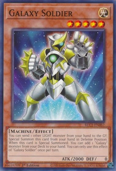 Galaxy Soldier Battles of Legend: Chapter 1 Yu-Gi-Oh! card