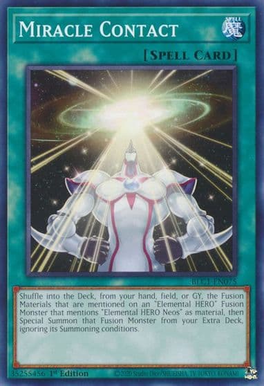 Miracle Contact Battles of Legend: Chapter 1 Yu-Gi-Oh! card