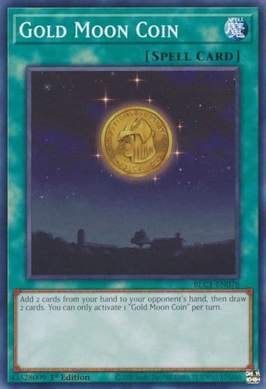 Gold Moon Coin Battles of Legend: Chapter 1 Yu-Gi-Oh! card