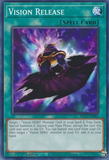 Vision Release Battles of Legend: Chapter 1 Yu-Gi-Oh! card