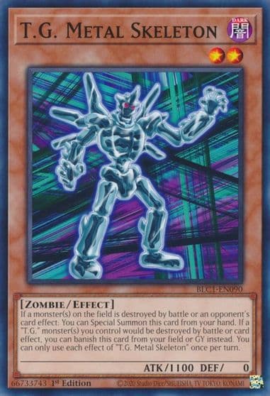 TG Metal Skeleton Battles of Legend: Chapter 1 Yu-Gi-Oh! card