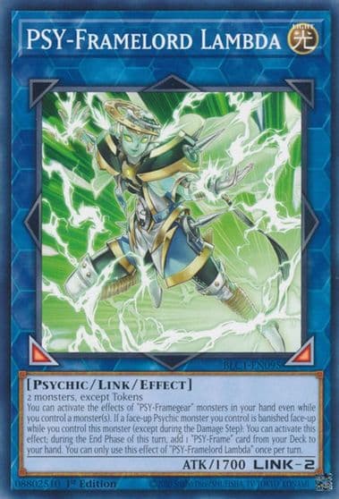 PSY Framelord Lambda Battles of Legend: Chapter 1 Yu-Gi-Oh! card