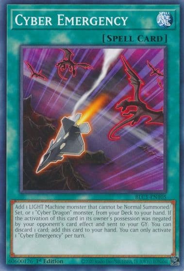 Cyber Emergency Battles of Legend: Chapter 1 Yu-Gi-Oh! card
