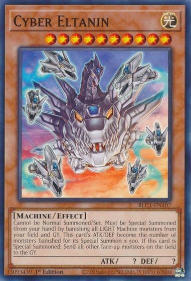 Cyber Eltanin Battles of Legend: Chapter 1 Yu-Gi-Oh! card