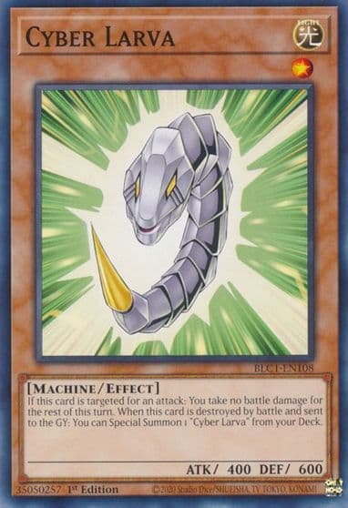 Cyber Larva Battles of Legend: Chapter 1 Yu-Gi-Oh! card