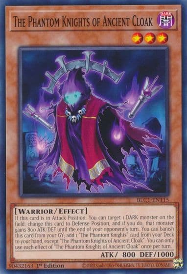 the phantom knights of ancient cloak Battles of Legend: Chapter 1 Yu-Gi-Oh! card