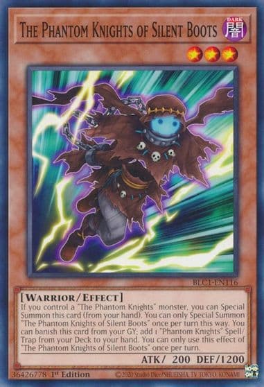 the phantom knights of silent boots Battles of Legend: Chapter 1 Yu-Gi-Oh! card