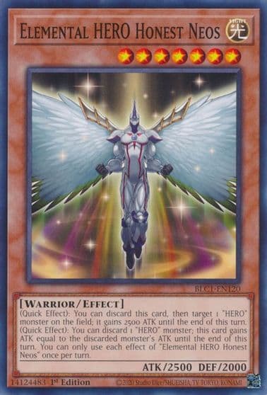 Elemental HERO Honest Neos Battles of Legend: Chapter 1 Yu-Gi-Oh! card