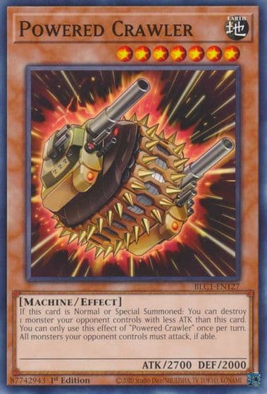 Powered Crawler Battles of Legend: Chapter 1 Yu-Gi-Oh! card