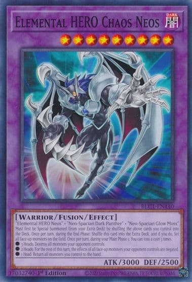 Elemental HERO Chaos Neos Battles of Legend: Chapter 1 Yu-Gi-Oh! card