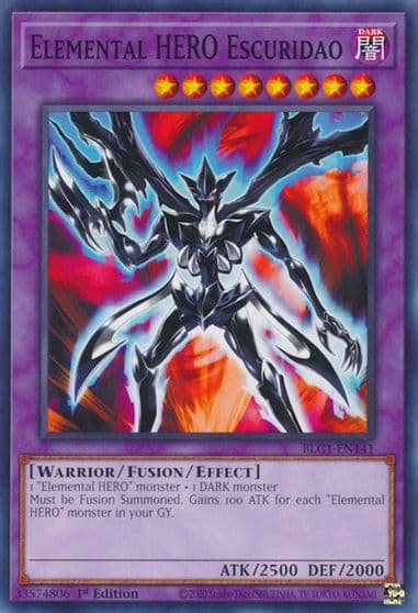 elemental hero escuridao Battles of Legend: Chapter 1 Yu-Gi-Oh! card