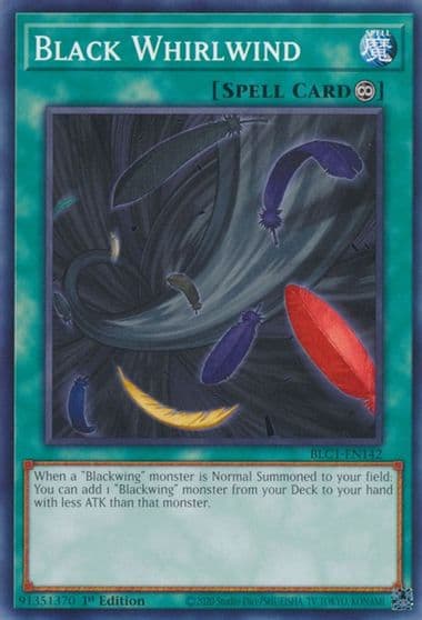black whirlwind Battles of Legend: Chapter 1 Yu-Gi-Oh! card