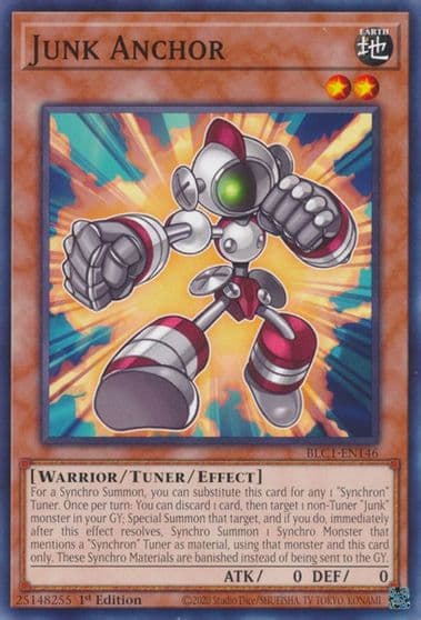 Junk Anchor Battles of Legend: Chapter 1 Yu-Gi-Oh! card