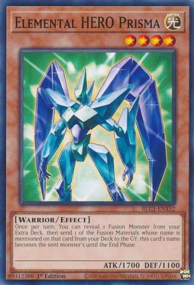 Elemental HERO Prisma Battles of Legend: Chapter 1 Yu-Gi-Oh! card
