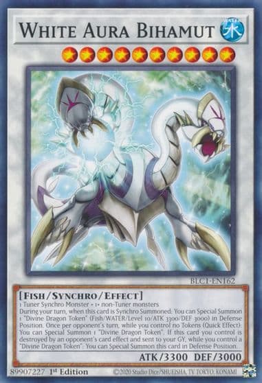 White Aura Bihamut Battles of Legend: Chapter 1 Yu-Gi-Oh! card