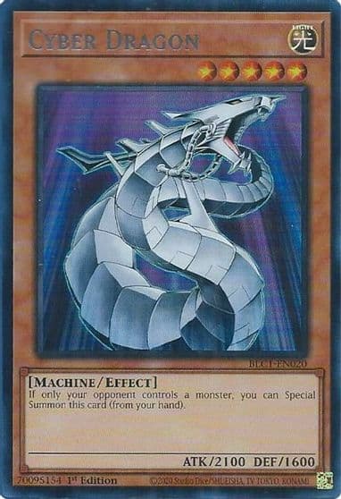 Cyber Dragon Silver Battles of Legend: Chapter 1 Yu-Gi-Oh! card
