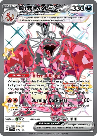 Charizard ex - 074 SV: Scarlet & Violet Promo Cards Pokemon card