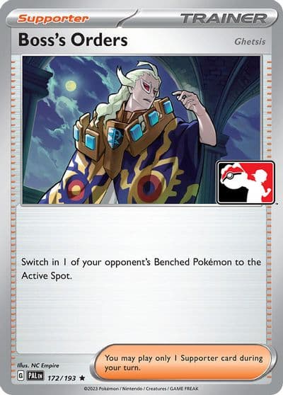 Boss's Orders Prize Pack Series Cards Pokemon card