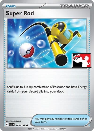 Super Rod Prize Pack Series Cards Pokemon card