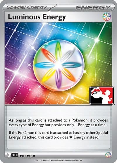 Luminous Energy Prize Pack Series Cards Pokemon card