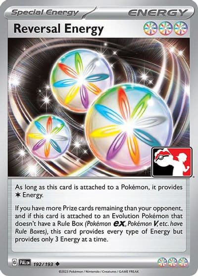 Reversal Energy Prize Pack Series Cards Pokemon card