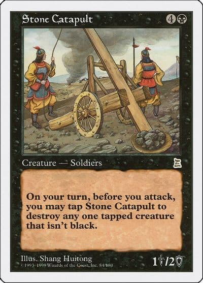 Stone Catapult Portal Three Kingdoms Magic card