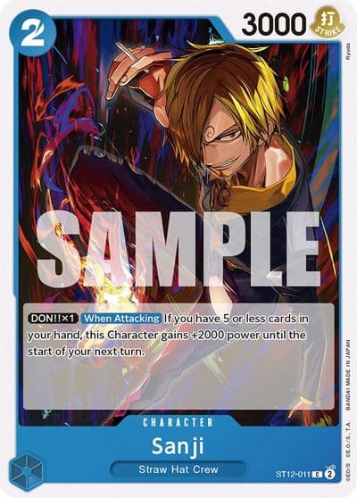 Sanji Starter Deck 12: Zoro and Sanji One Piece card
