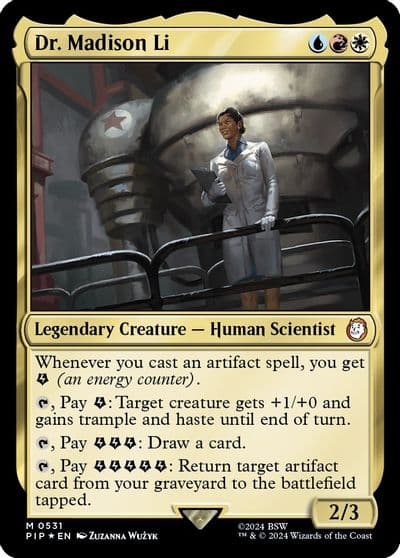 Dr Madison Li Surge Foil Universes Beyond: Fallout Magic card
